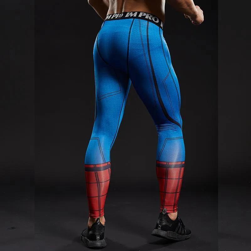 SPIDERMAN Compression Leggings for Men