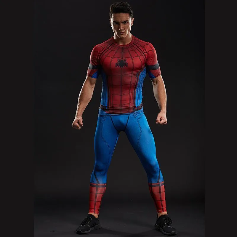 SPIDERMAN Compression Leggings for Men