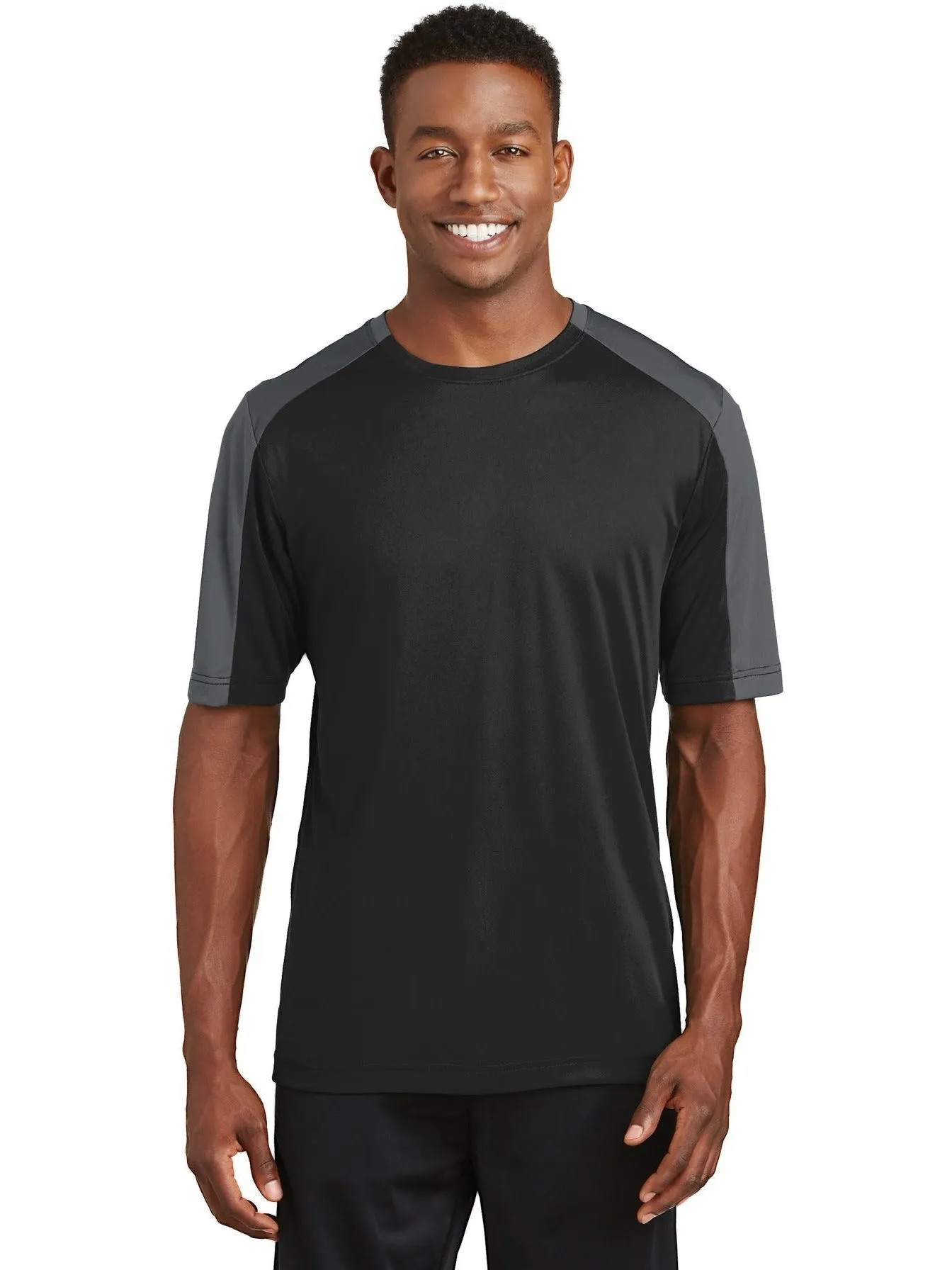 Sport-Tek Posicharge Competitor Sleeve-Blocked Tee