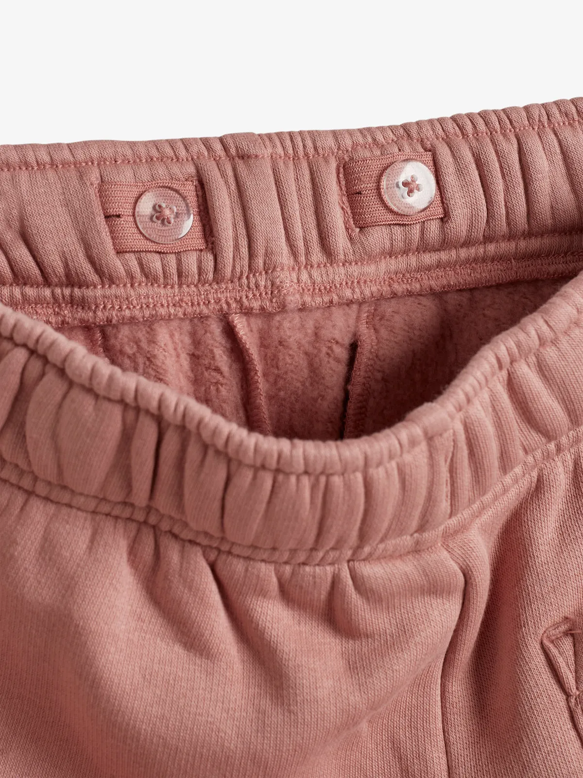 Wide Leg Joggers - Tween - Dusty Rose