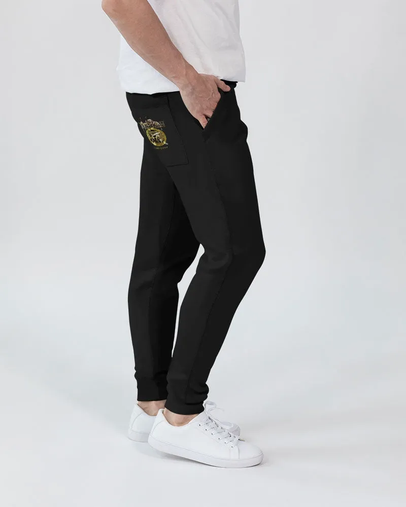 Yahuah-Name Above All Names 03-01 Royal Designer Lane Seven Men's Premium Fleece Joggers