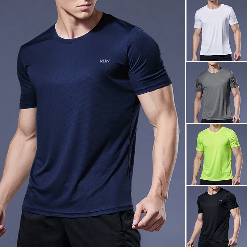 Summer Sport Gym t Shirt Men Quick Dry Running Bodybuilding Shirts Men Short Sleeve Fitness Tops Oversized Brazil t-Shirt Jersey - Image 3