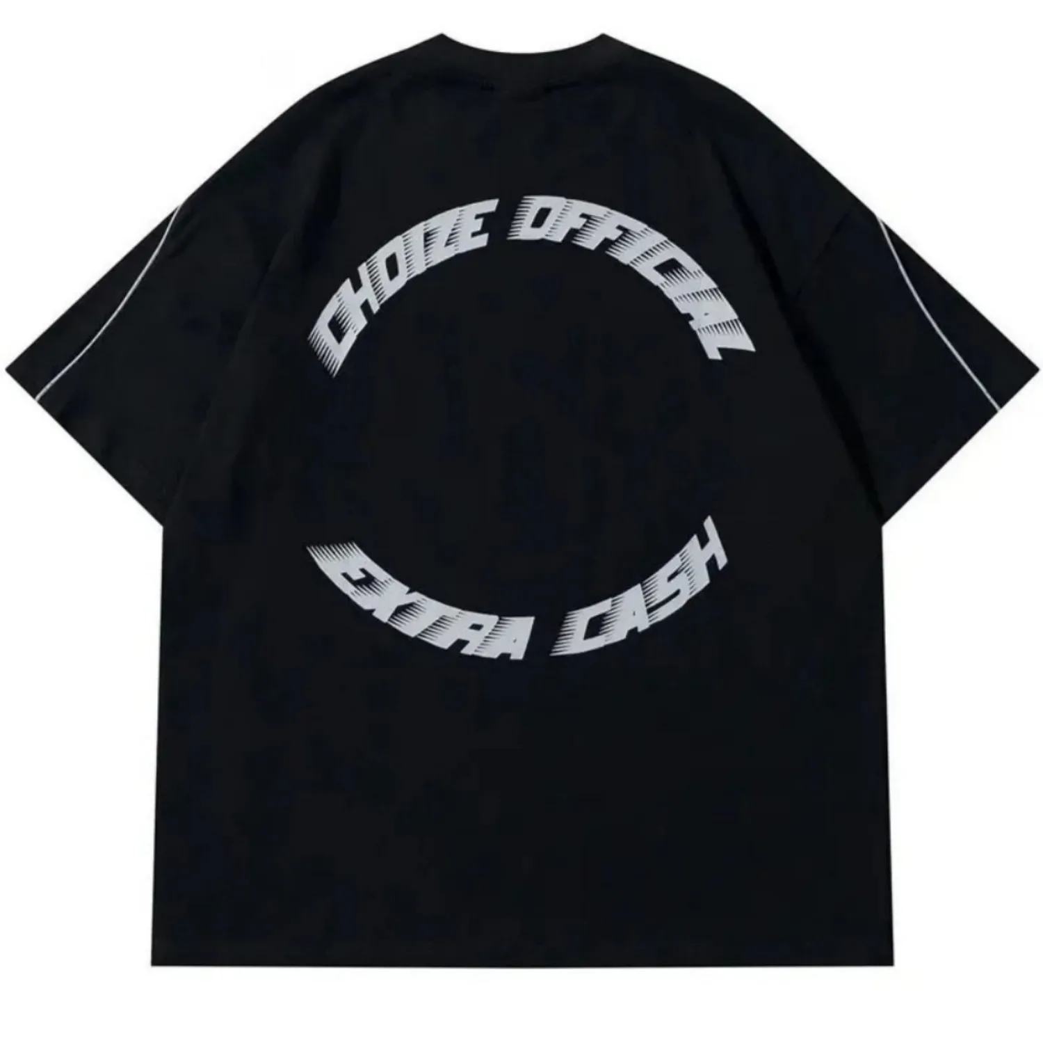 Men's fashion new letter printed breathable and comfortable round neck T-shirt outdoor high street casual photography top - Image 5